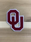 OKLAHOMA SOONER EMBROIDERED IRON ON PATCH APPROX: 3.00” X 2.25”