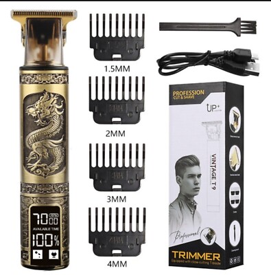 Profi Herren Haarschneidemaschine Rasierer Trimmer Maschine Kabellos Bart Elektrisch