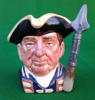 ROYAL DOULTON GUARDSMAN WILLIAMSBURGH KLEINER CHARAKTERKRUG - D6575.