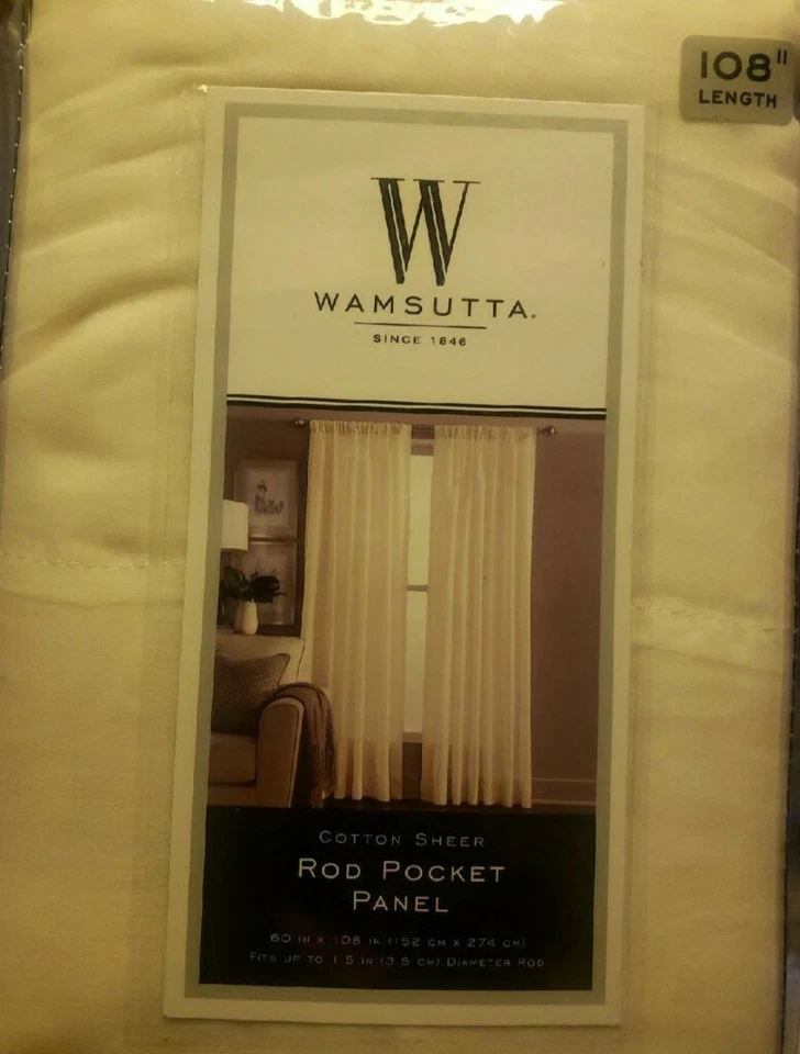 Linden Flek Sheer Window Panel in Natura 52X95" - Image 4 of 4