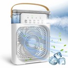 Mini Air Cooler Household Dual-purpose Five-hole Spray Fan Humidification fan