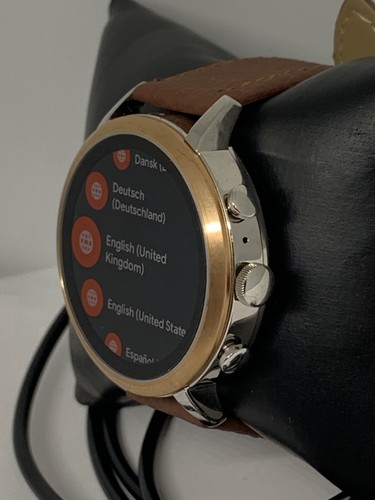 Fossil Gen 4 Authentic Digital Dial Smart Watch Custom Band FTW6016 NP24 - 第 3/12 張圖片