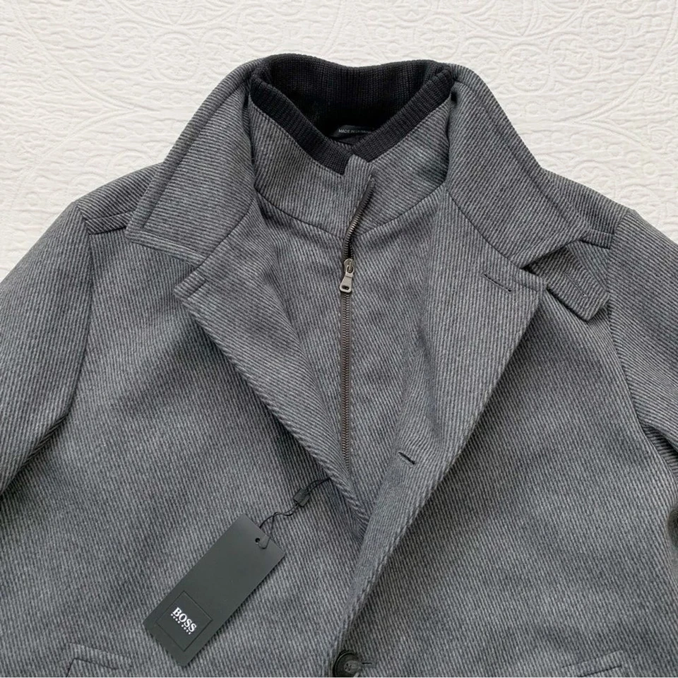 Hugo Boss Coxx Wool Cashmere Overcoat, Grey (44 R) - Image 2 of 4