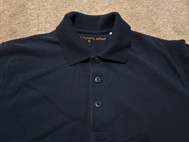 5.11 Tactical Short Sleeve Polo Shirt Men's S Blue