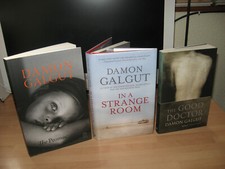 Damon Galgut signed all 3 Booker Prize 1st print 1st editions The Promise Winner