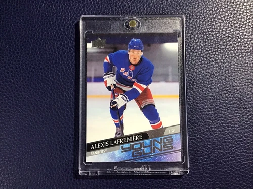 2020-21 Upper Deck Series 1 Alexis Lafreniere Young Guns Rookie #201 RC