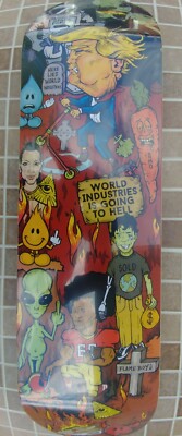 DONALD TRUMP RARE NIS SKATE DECK,world industries,powell peralta,pushead,zorlac