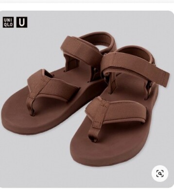 Uniqlo Christophe Lemaire~Unisex Comfort Sandals~Brown sz M~US Men sz 7~9 Wm~LkN