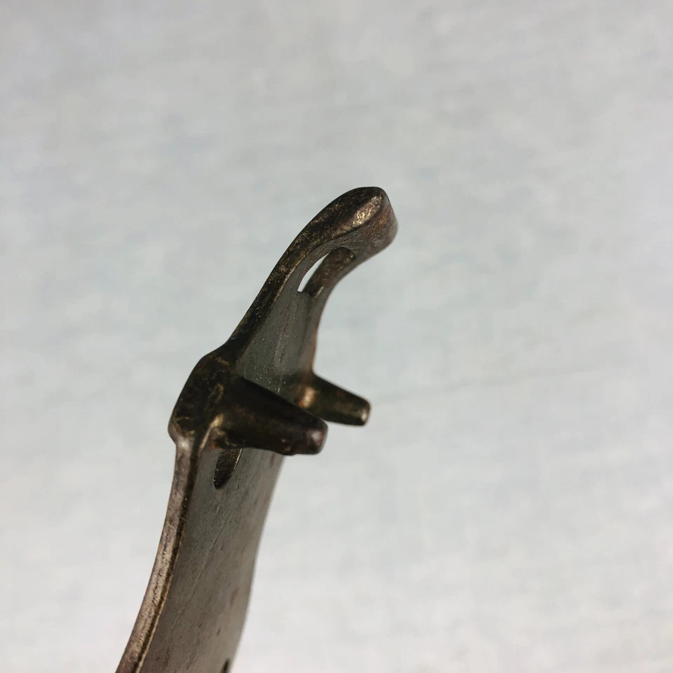 Remache de hierro fundido Williams antiguo alrededor de finales de 1800 para hierro SAD bronce 4,5 pulgadas Foto 3 de 4