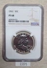 WPCoins ~ 1962 PCGS Proof PF68 Franklin 50 Cent Half Dollar