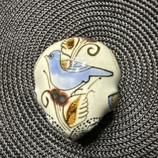 El Palomar Ken Edwards Mexican Art Pottery Frog Figurine Tonala