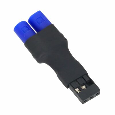 EC2 Male to JR Futaba Male No Wires Adapter For RC Airsoft Battery