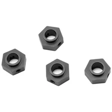 STRC ST8269GM CNC Machined Aluminum Wheel Hex Adapters Gun Metal (4) : TRX-4