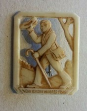 WHW : Volkslieder - Wenn ich den Wandrer frage ( Kunststoffabzeichen )