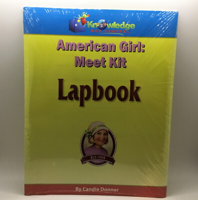 American Girls - Meet Kit Lapbook by Candie Donner Free Ship Knowledge Box New