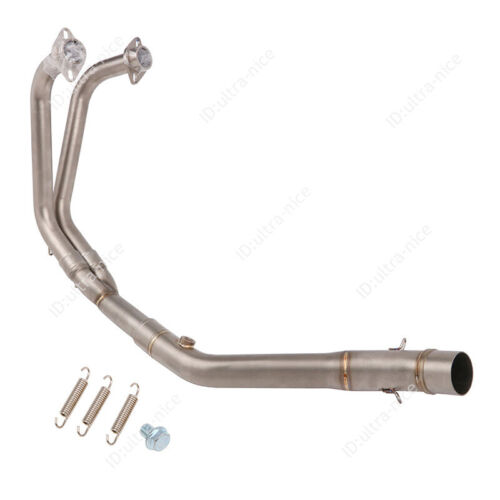 For Yamaha YZF R3 R25 MT-03 Full Exhaust System Motorcycle 51mm Header Link Pipe - Picture 5 of 8