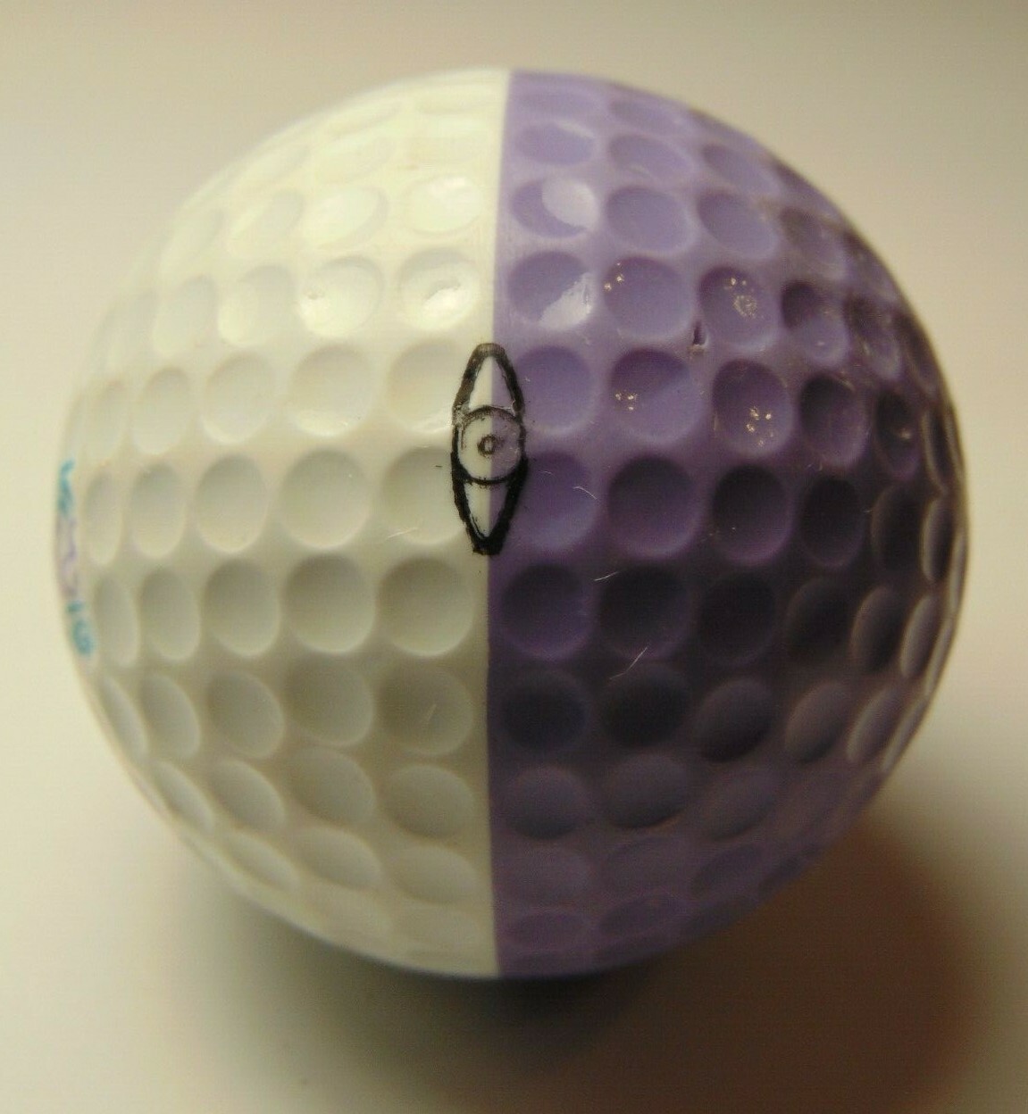 RARE LAWRENCE WELK DESERT OASIS PING GOLF BALL Ping EYE 2 Color Bi