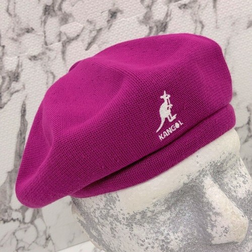 Kangol Hot Pink Bamboo Jax Beret Hat | eBay