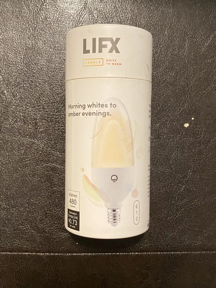 Lifx white outlet to warm