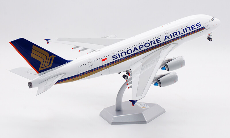 シンガポール航空 Airbus A380-800 1:200 37CM 1:200 SQ Wings SINGAPORE AIRLINES AIRBUS A380 Airplane