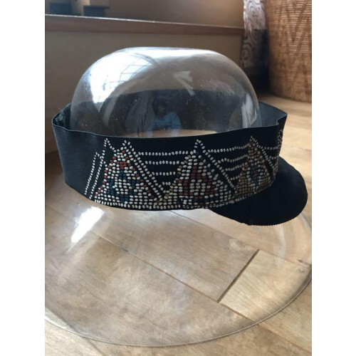 [Beautiful and rare] KAPITAL handwritten sun visor with storage zip F image 4