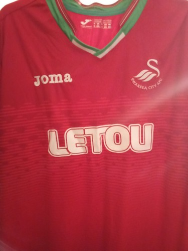 Swansea City Football Shirt with 51 - Roque Mesa
