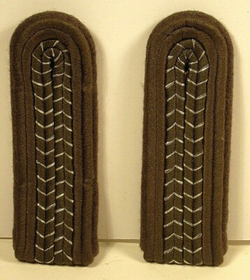 East German Germany Field Subdued Warrant Officer Shoulder Boards NVA DDR GDR