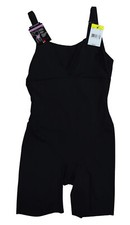 Maidenform Sleek Smoothers Torsette Bodysuit Women's Shapewear NWT Black
