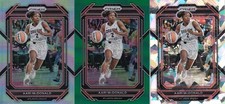 2023 Prizm WNBA CRACKED ICE/GREEN/SILVER #5 Aari McDonald-Atlanta Dream