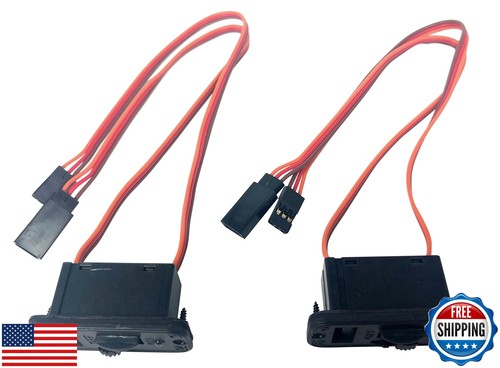 Apex RC Products 2 Pack - JR Style Heavy Duty On/Off Switch with Bright LED a - Bild 4 von 5