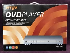 ARRGO DVD PLAYER Complete With REMOTE and CORDS Model ADD-210