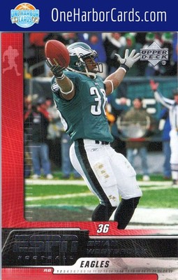 2005 Upper Deck ESPN Philadelphia Eagles #75 Brian Westbrook