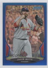 2013 Bowman Chrome Blue Refractor 226/250 Jason Motte #137 gp1