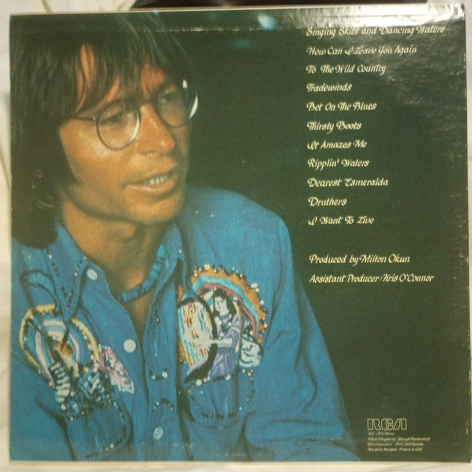 John Denver I Want to Live RCA Records Album Vinal LP Foto 2 de 4