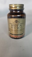 Solgar Biotin 1000 mcg 100 Vegetable Capsules Exp: 1/2027