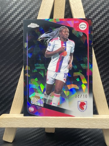 Topps Chrome UWCL Sapphire 2026 Kadidiatou Diani /10 OL Lyonnes Numbered 04/10