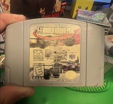 F1 World Grand Prix Nintendo 64 N64 Loose Cartridge Only