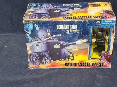 Wild Wild West Derailer Tank With Dr. Loveless Figure X-Toys