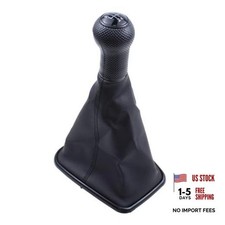 Vw 5 Speed Gear Shift Knob With Gaitor Boot Cover - 5 Speed