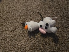 Ty Beanie Baby Disney Frozen Olaf 8" Plush Stuffed Animal Toy 2014