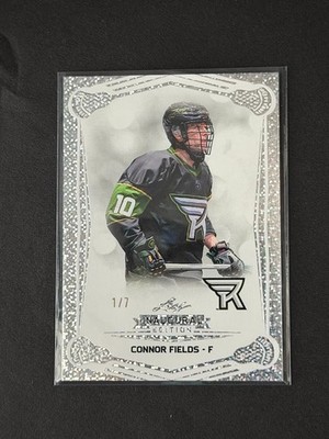Connor Fields 2025 Leaf NLL Inaugural Edition Sparkle Card # 22 1/7