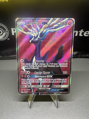 Pokemon TCG Xerneas GX Full Art 126/131 Verbotenes Licht Karte NM/M