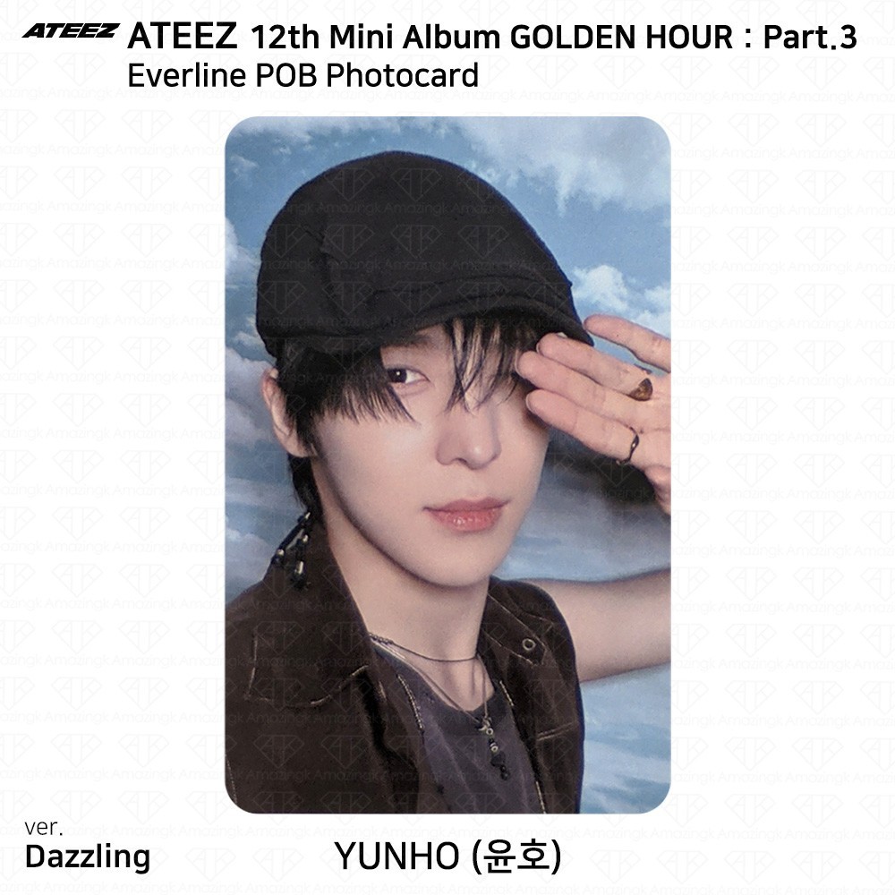 ATEEZ The 12th Mini Golden Hour Part.3 Everline POB