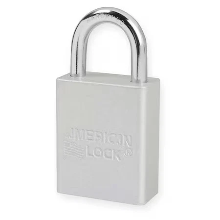 American Lock A1105clr Anodized Aluminum Safety Padlock, Keyed Different, 1-1/2