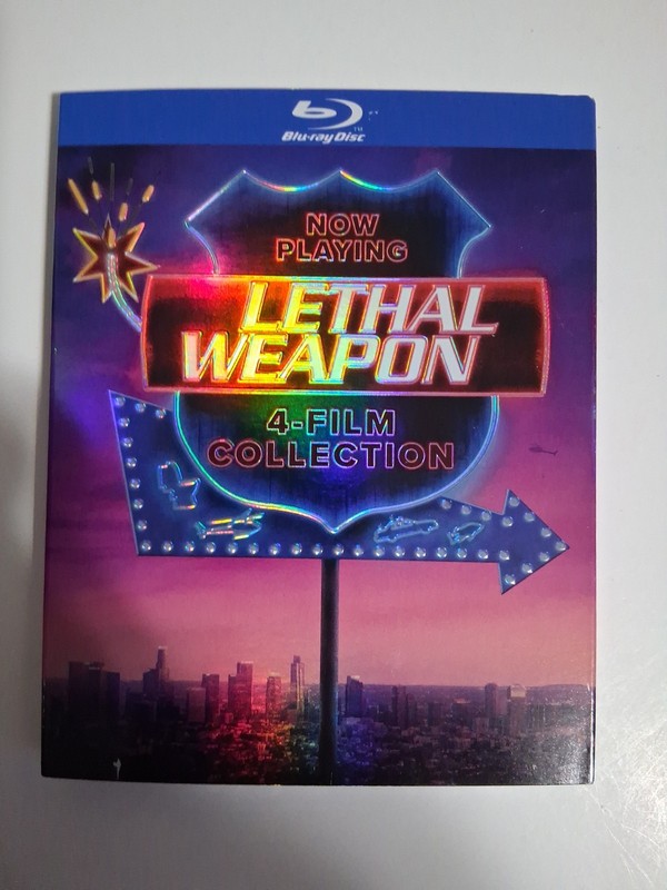 LETHAL WEAPON 4 MOVIE COLLECTION BLU-RAY WITH SLIPCOVER, LOT D4,