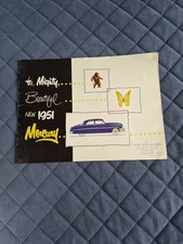 Vintage 1951 Mercury Catalog Sales Brochure Pamphlet Ford Vtg