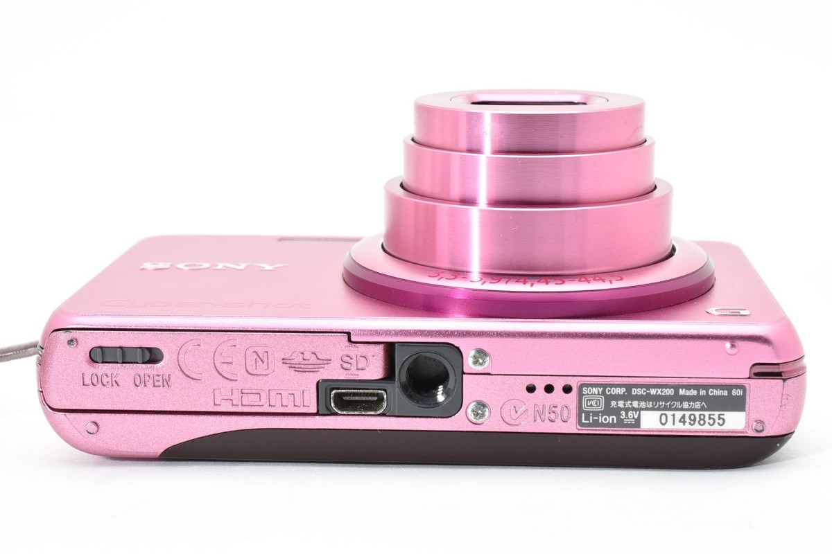 MINT] SONY Cyber-shot DSC-WX200 Digital Camera Pink Japanese only