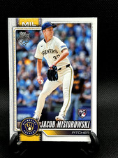 Topps 2026 Jacob Misiorowski - Card Number #10 Milwaukee Brewers (ROOKIECARD)...