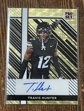 2024 Leaf Pro Set Metal TRAVIS HUNTER Colorado AUTO Gold 1/1 #PSA-TH3