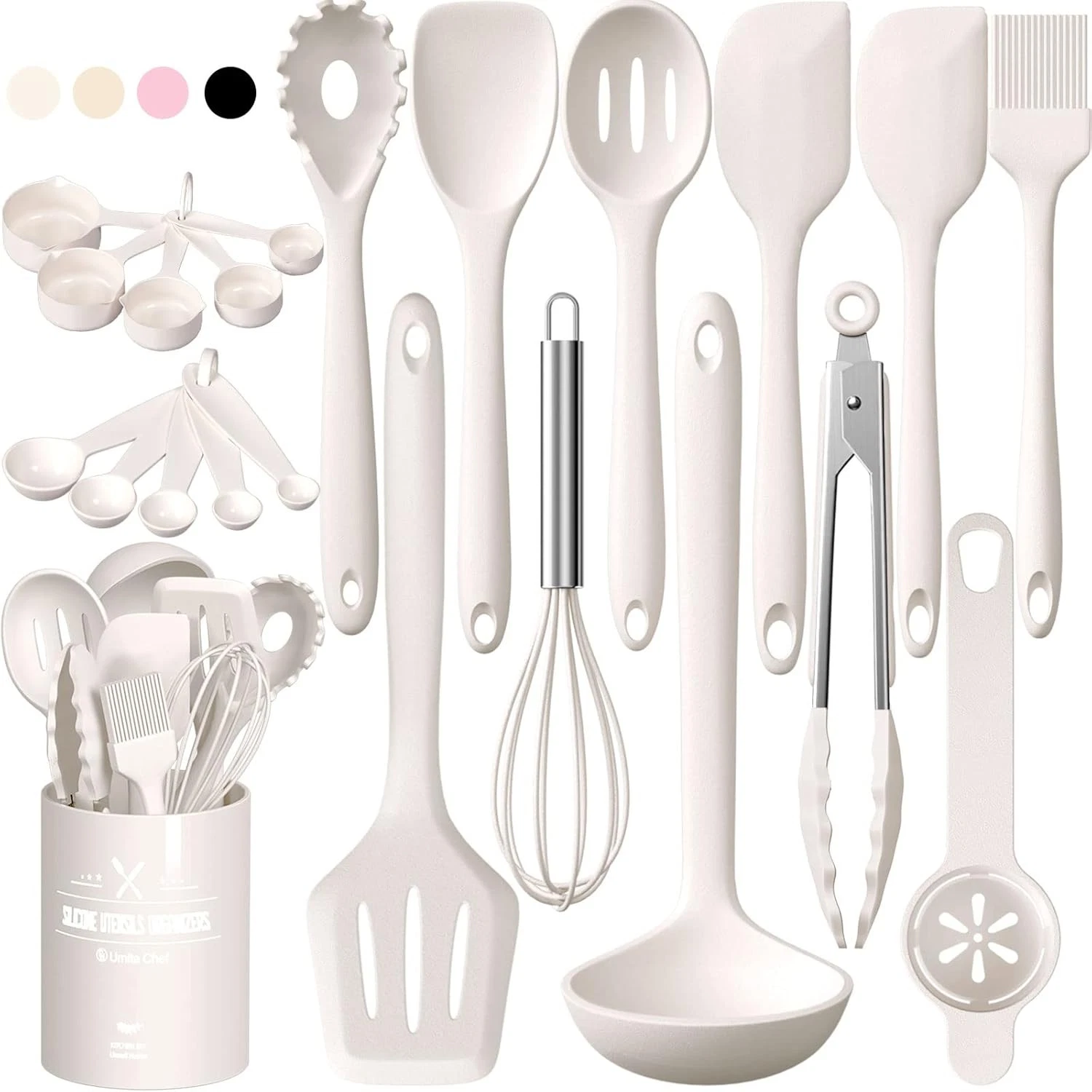 Umite Chef Silicone Utensil Set 22pcs Kitchen Tools